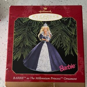 Hallmark Millennium Princess Barbie Ornament NIB